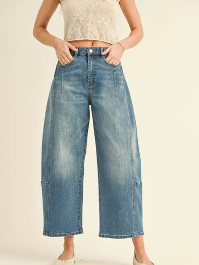 Barrel Leg Jeans