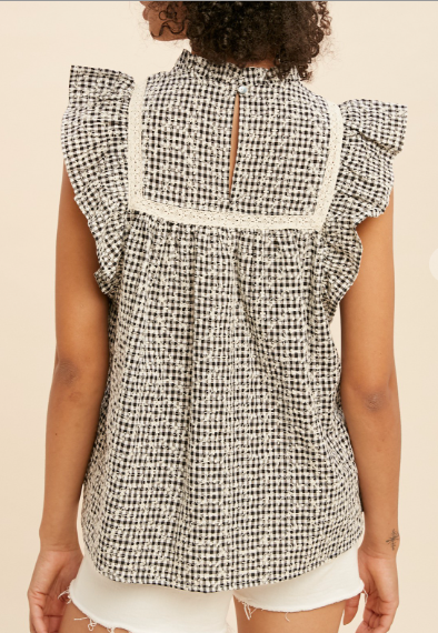 Cami Gingham Top